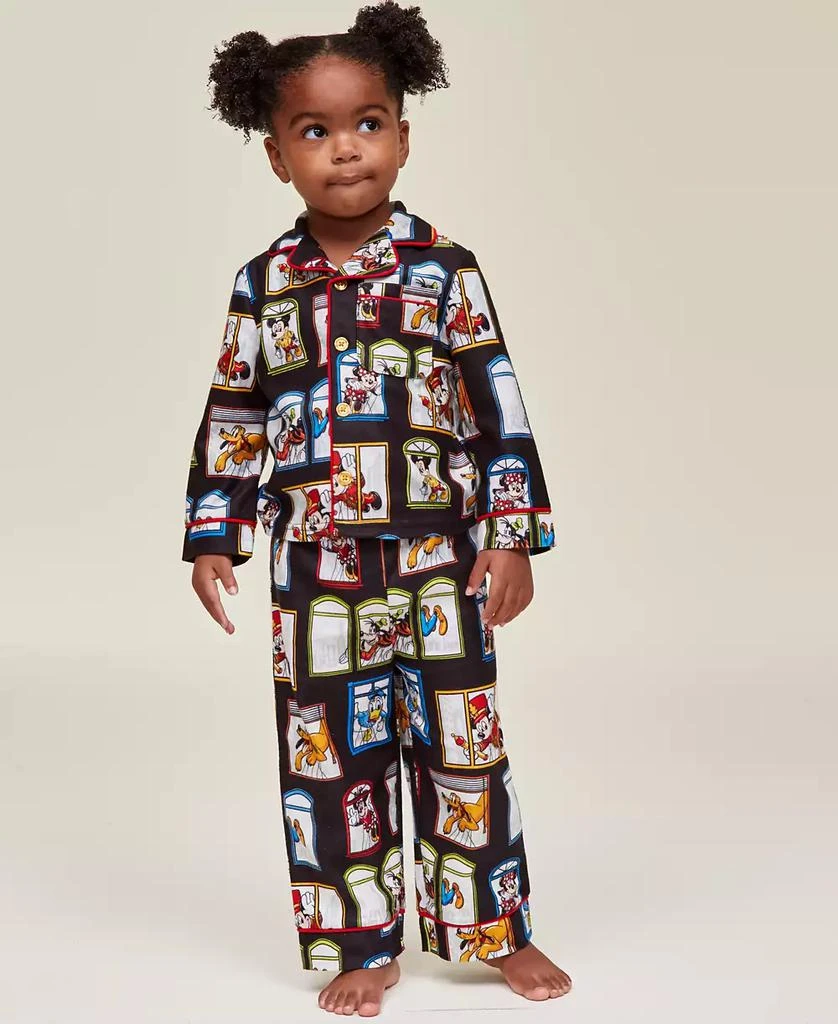 商品Disney | Macy's|Toddlers 2-Pc Balloon Windows Notch-Collar Matching Family Pajamas Set, Created for Macy's,价格¥180,第1张图片