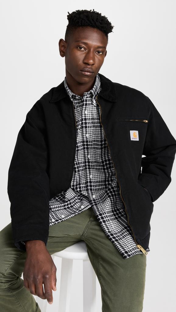 Carhartt OG Detroit Jacket ブラック L 本日限定価格 Carhartt WIP OG Detroit Jacket - Jackets - Compare Prices