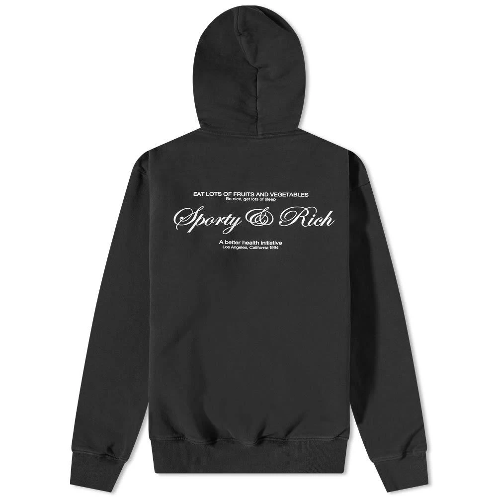 商品Sporty & Rich|Sporty & Rich Script Logo Hoody,价格¥794,第2张图片详细描述