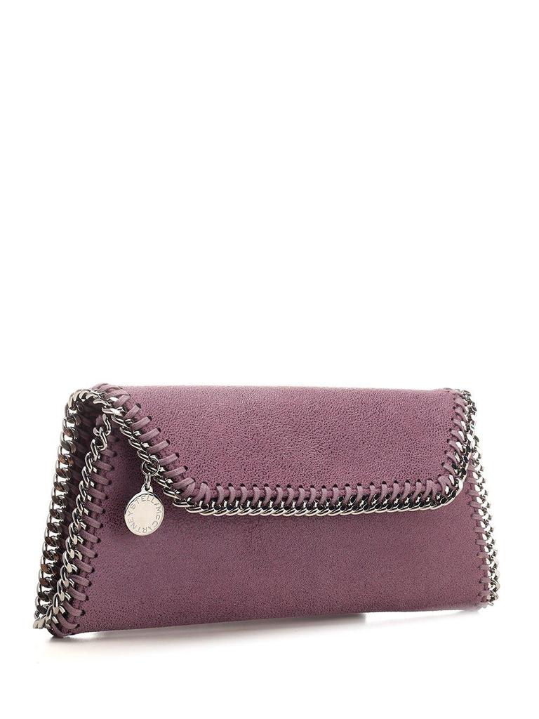 Stella McCartney Falabella Logo Charm Clutch Bag商品第3张图片规格展示