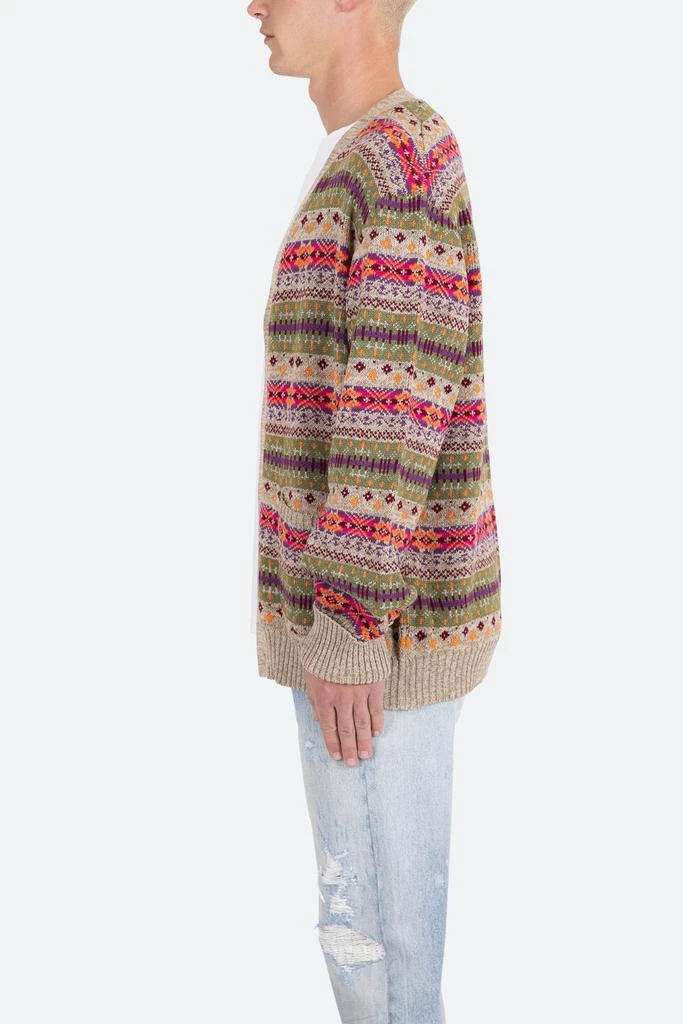 商品MNML|Fair Isle Cardigan - Multi,价格¥289,第4张图片详细描述