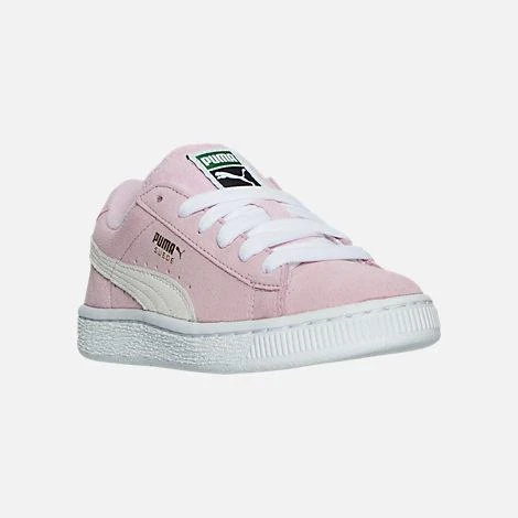 商品Puma|学龄前女孩Girls' Preschool Puma Suede Casual Shoes,价格¥297,第2张图片详细描述