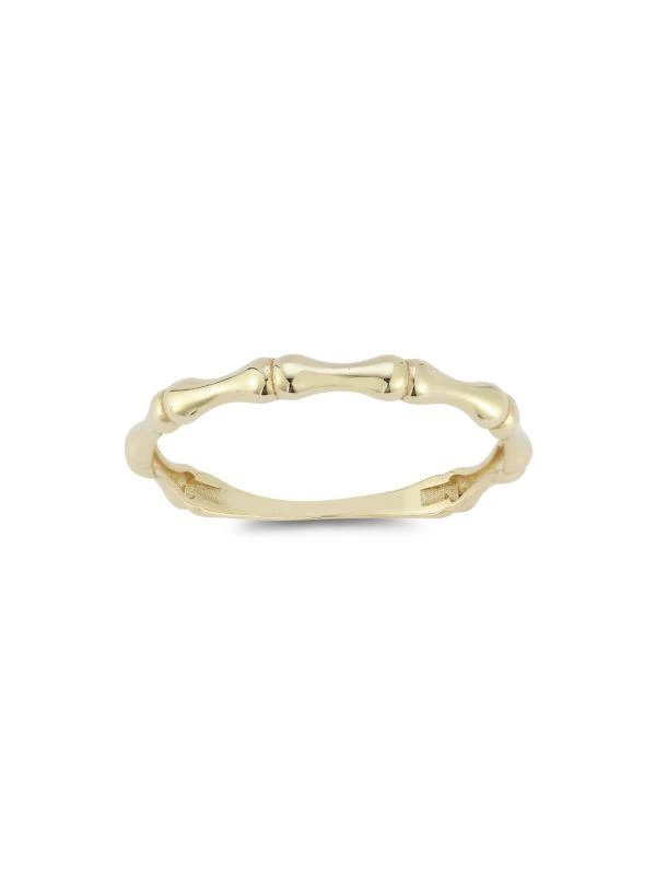 商品Saks Fifth Avenue|14K Yellow Gold Bamboo Ring,价格¥2890,第2张图片详细描述