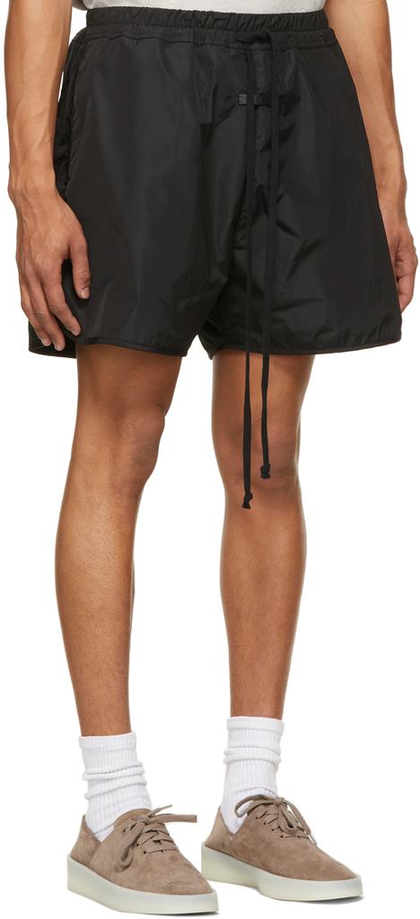 Black Nylon Track Shorts商品第2张图片规格展示