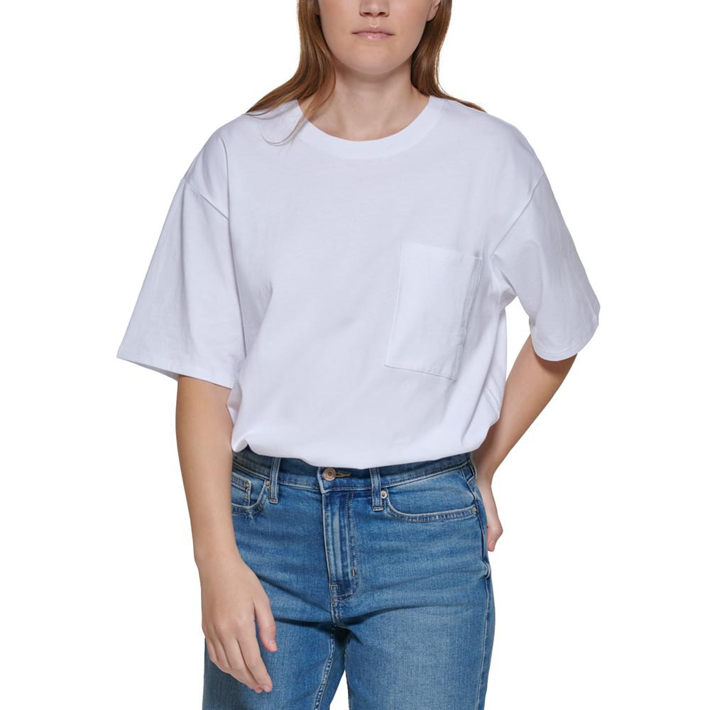 Women's Cotton Tribeca Oversized T-Shirt商品第4张图片规格展示