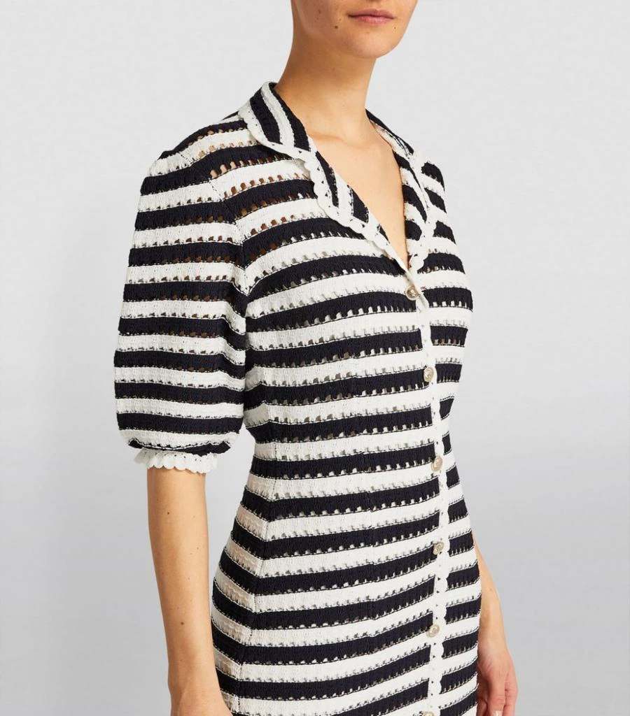 商品Maje|Crochet-Effect Mini Dress,价格¥1367,第4张图片详细描述