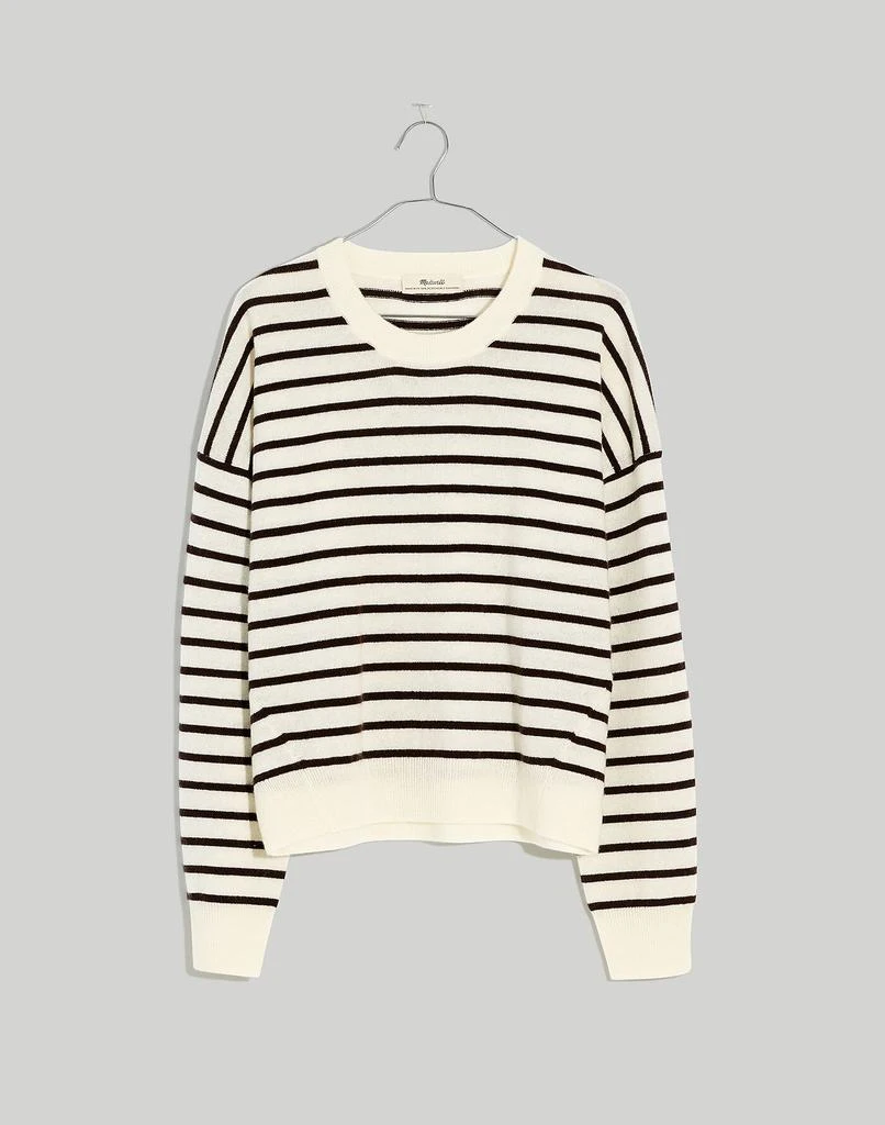 商品Madewell|(Re)sponsible Cashmere Relaxed Sweater in Stripe,价格¥800,第5张图片详细描述