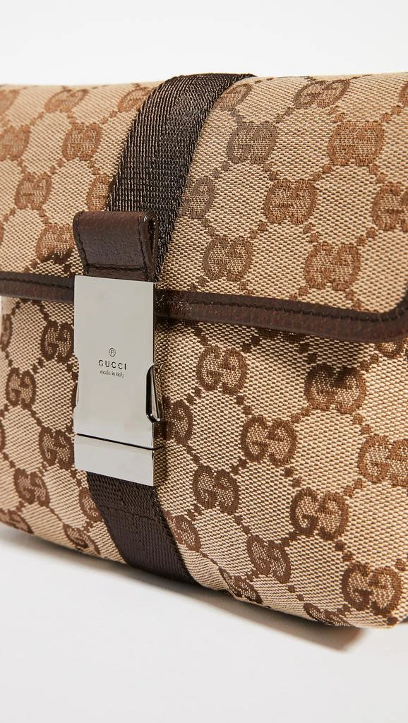 商品[二手商品] Shopbop Archive|Gucci Gg 帆布腰包,价格¥6821,第3张图片详细描述