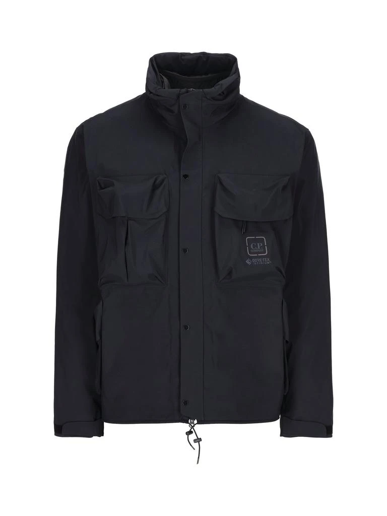 商品C.P. Company|C.P. Company Logo-Printed High-Neck Windbreaker,价格¥13919,第1张图片