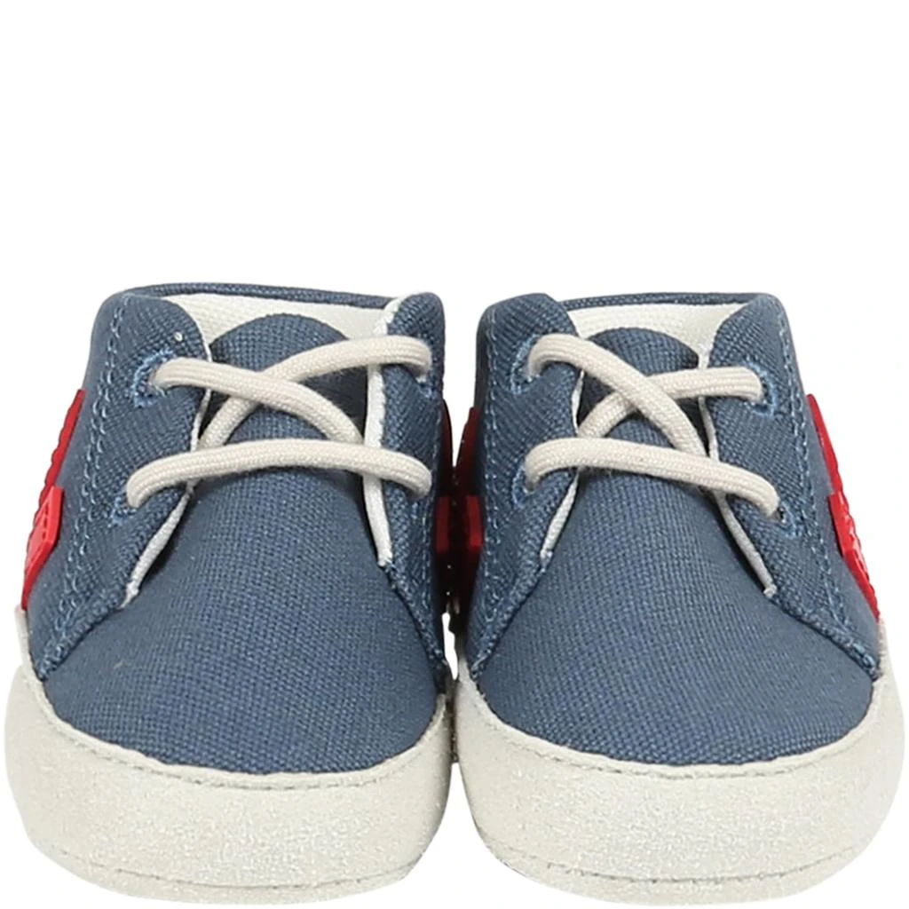 商品Veja|Blue Sneakers For Baby Boy With Red Logo,价格¥584,第2张图片详细描述