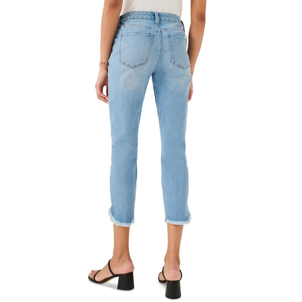 商品7 For All Mankind|Womens Denim Fringe Skinny Jeans,价格¥168,第2张图片详细描述
