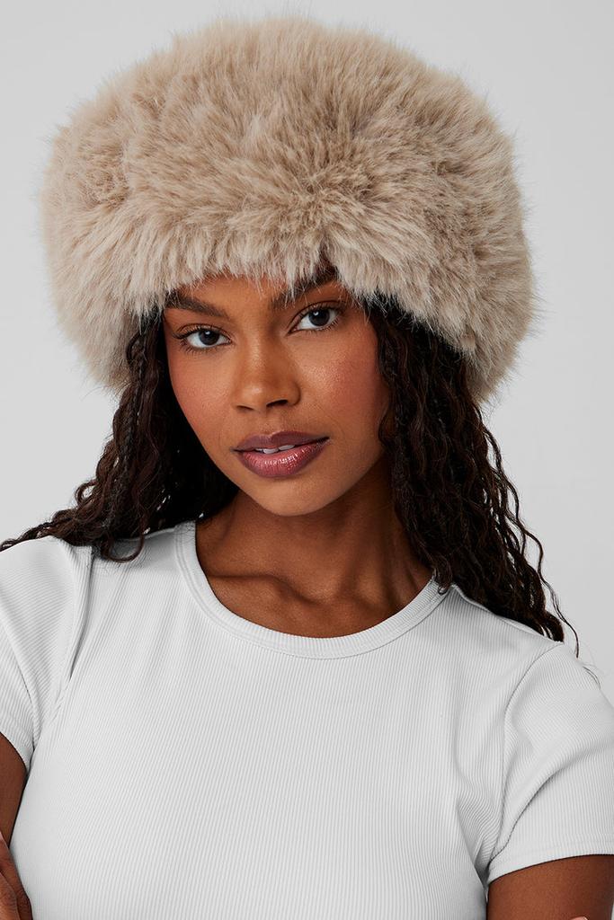 Faux Fur Polar Hat - Ivory | Alo Yoga