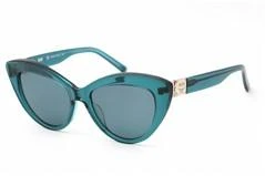 商品MCM|MCM Green Cat Eye Ladies Sunglasses MCM702S 442 53,价格¥417,第1张图片