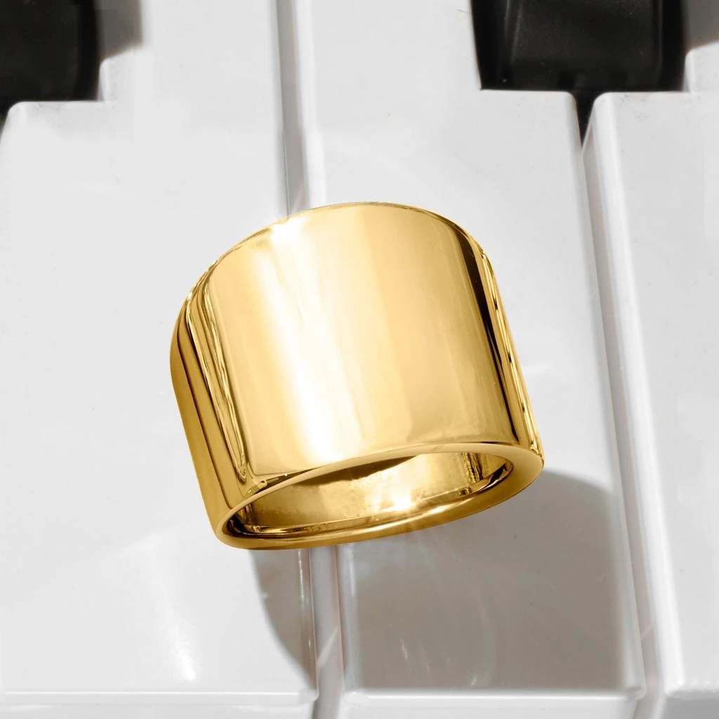 商品Ross-Simons|Italian 14kt Yellow Gold Wide Polished Ring,价格¥6360,第5张图片详细描述