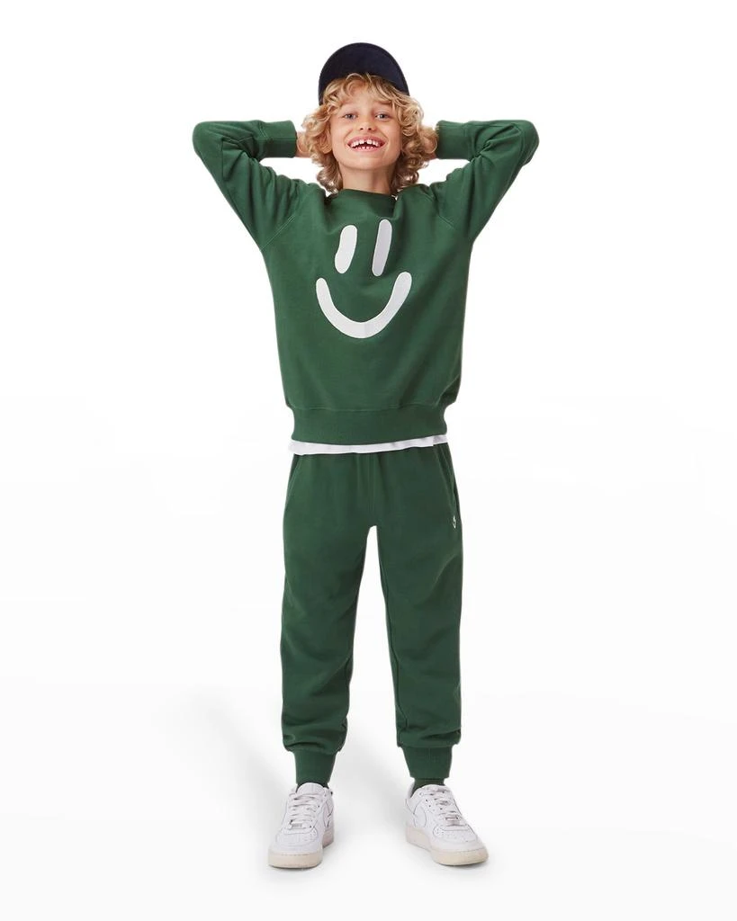 商品MOLO|Kid's Mike Smiley Crewneck Sweatshirt, Size 8-12,价格¥303,第3张图片详细描述