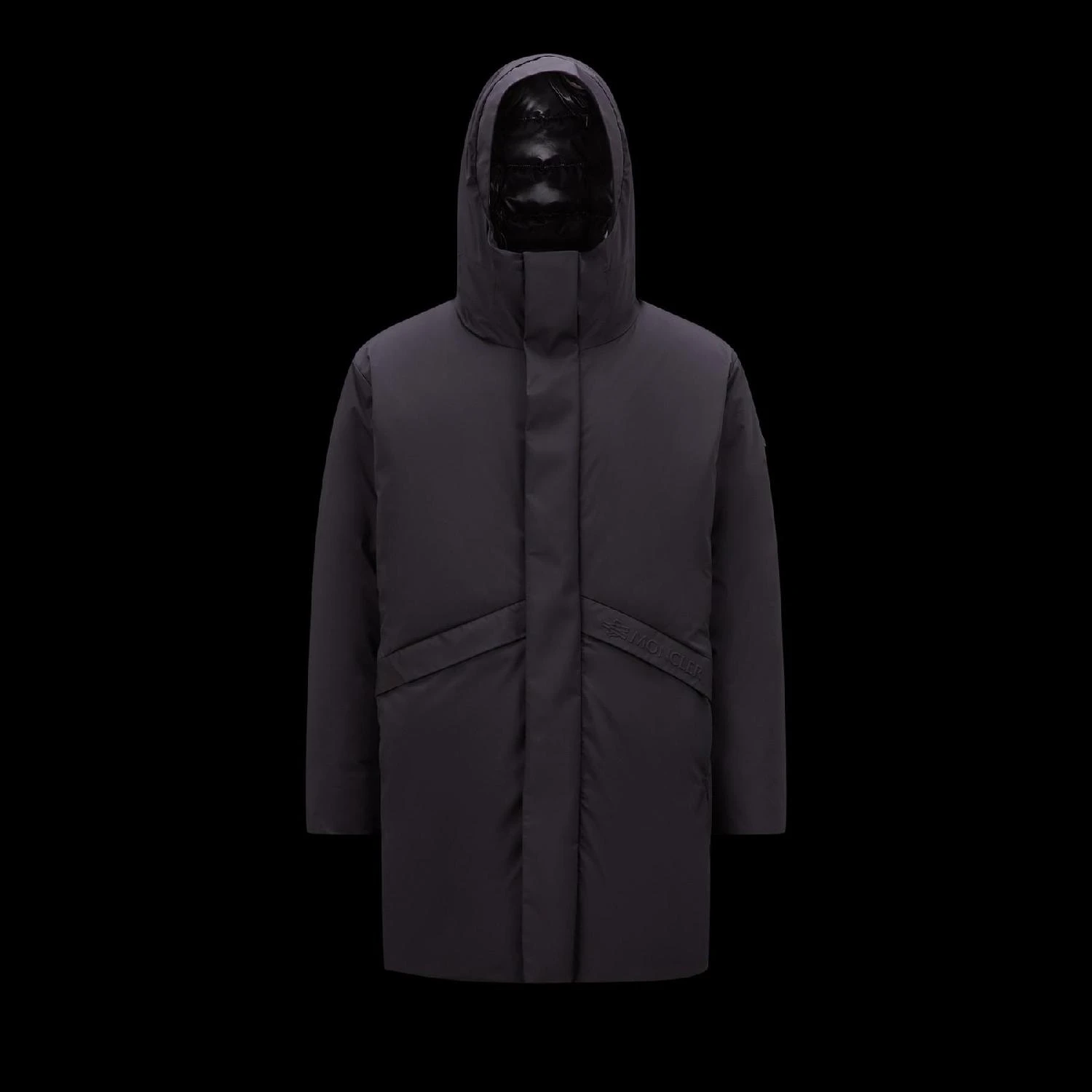 商品Moncler|【预售】 MONCLER盟可睐 24秋冬 男士 大衣 早秋新品 Aberden长款男士羽绒服派克大衣 I20911C0001159754999,价格¥13546,第1张图片