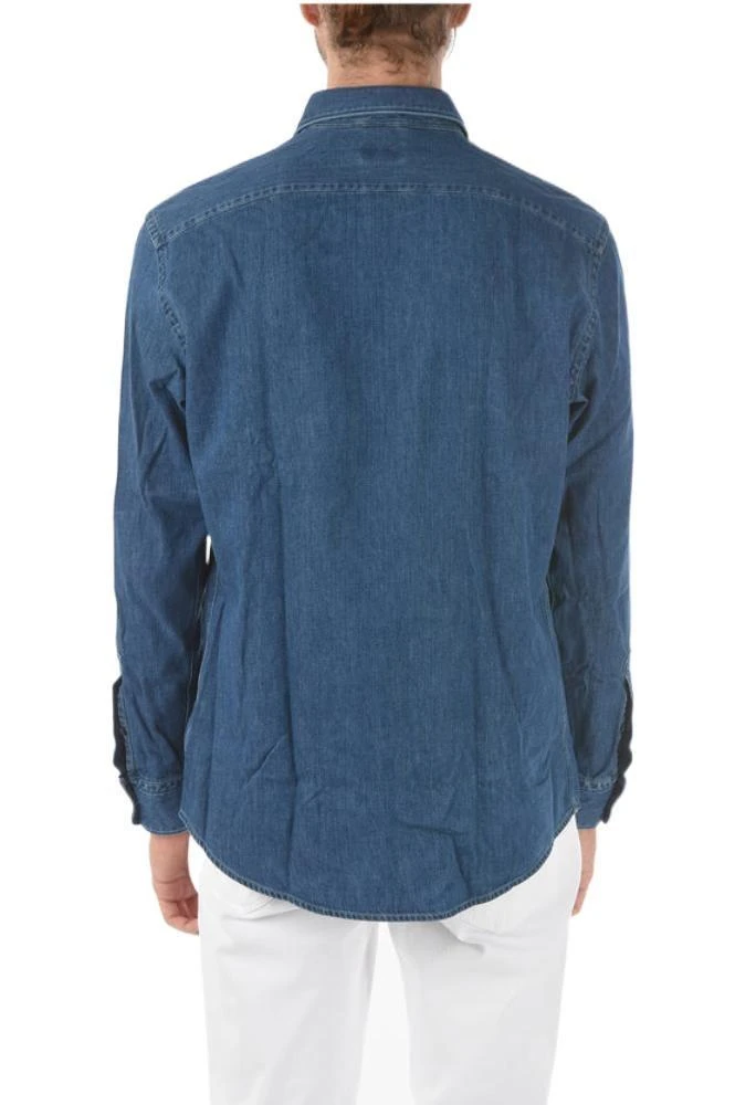商品Zegna|Ermenegildo zegna men's blue other materials shirt,价格¥2320,第2张图片详细描述