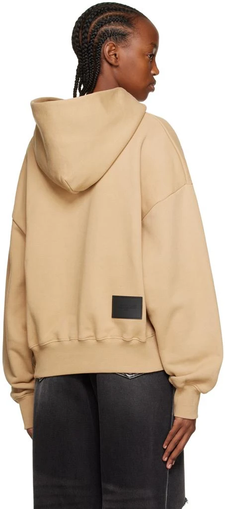 商品We11done|Beige Center Basic Hoodie,价格¥812,第3张图片详细描述