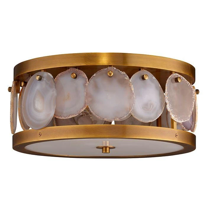 商品Jamie Young|Small Upsala Agate Flush Mount Ceiling Light,价格¥9508,第1张图片