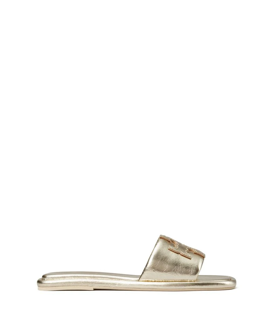 商品Tory Burch|Double T Sport Slide,价格¥1362,第3张图片详细描述