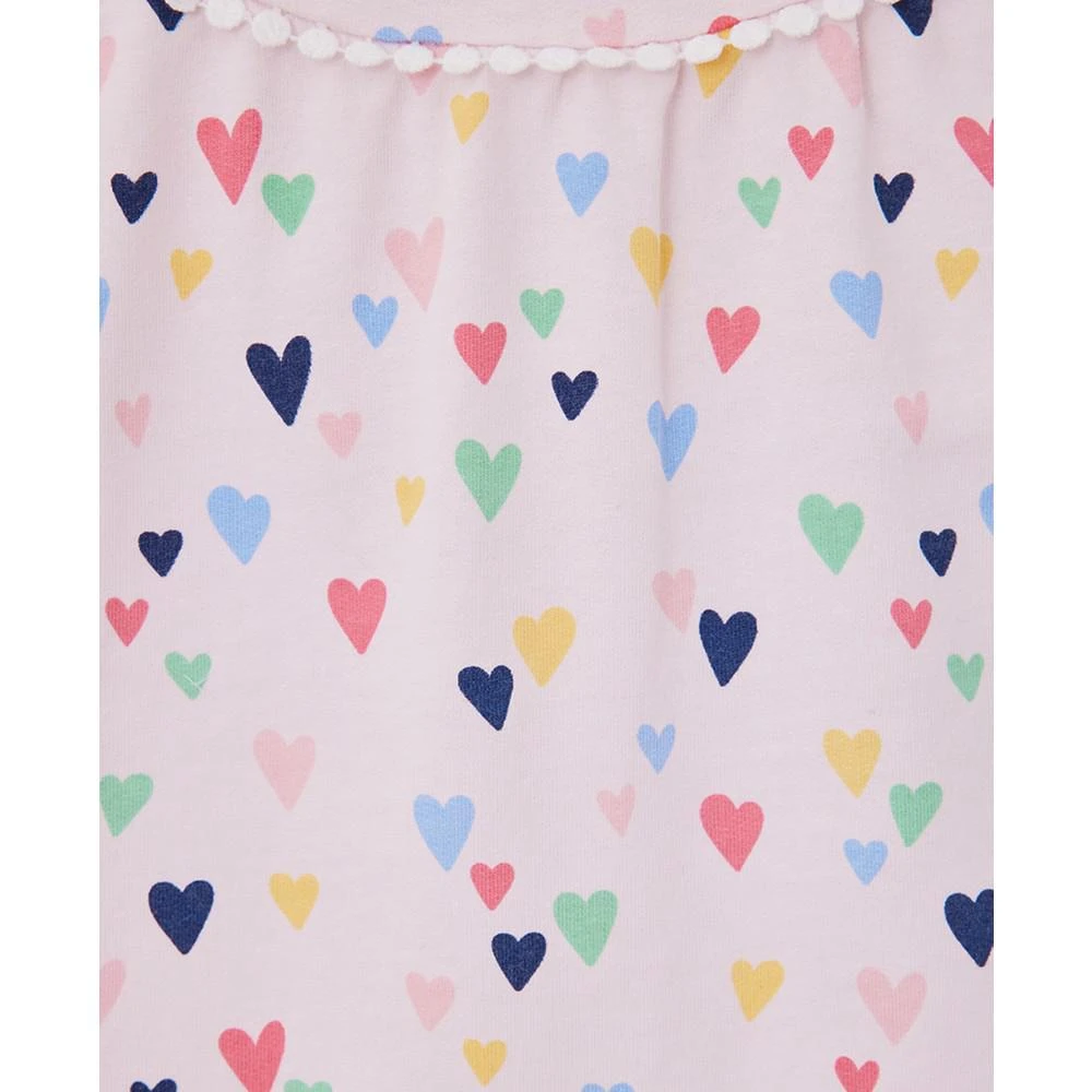 商品Little Me|Baby Girls Hearts Jumpsuit and Headband, 2 Piece Set,价格¥76,第3张图片详细描述