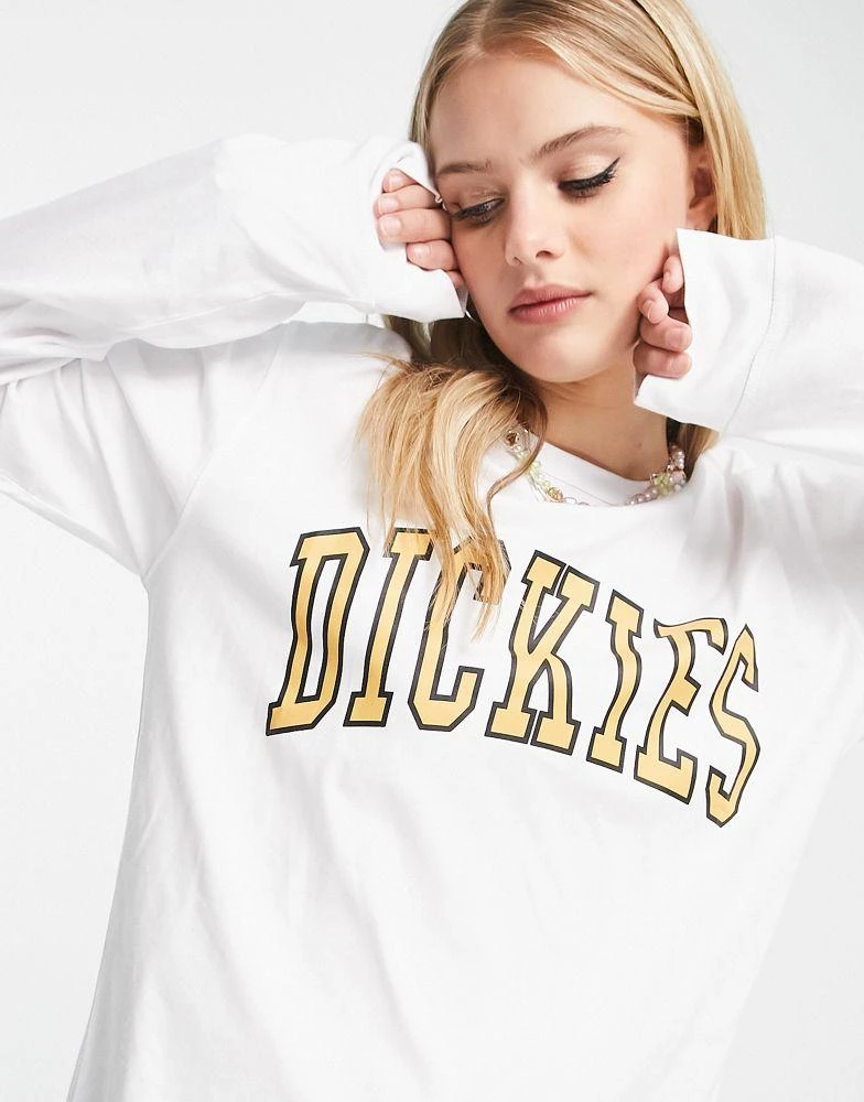 商品DICKIES|Dickies Aitkin long sleeve t-shirt in white,价格¥178,第3张图片详细描述
