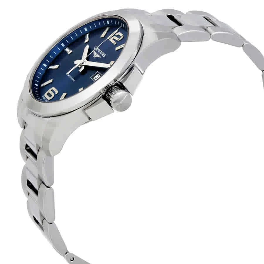 商品Longines|Conquest Blue Dial Stainless Steel Men's 43mm Watch L37604966,价格¥4620,第2张图片详细描述
