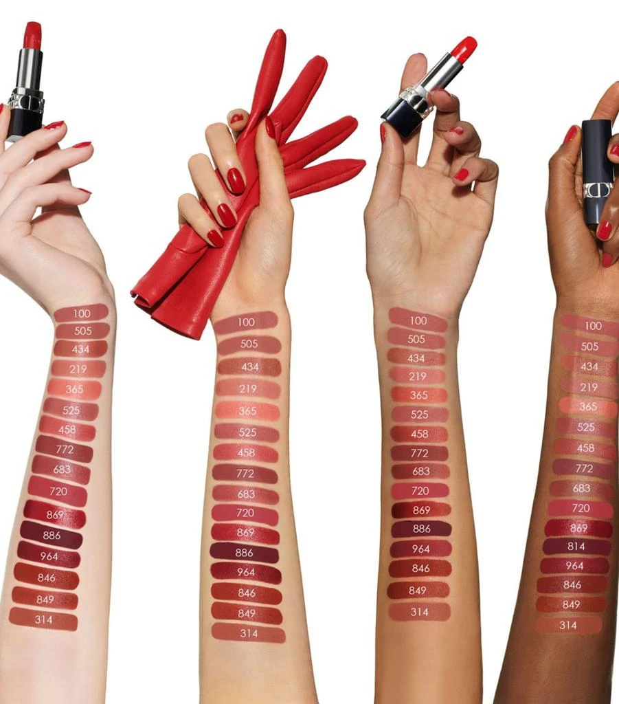 商品Dior|Rouge Dior Couture Colour Metallic Refillable Lipstick,价格¥390,第2张图片详细描述