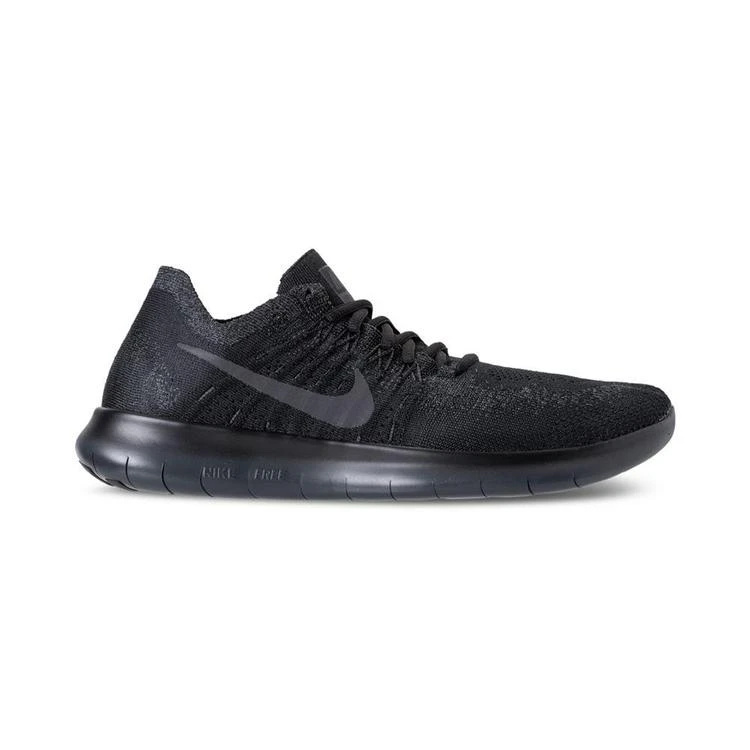 商品NIKE|Men's Free Run Flyknit 2017 Running Sneakers from Finish Line,价格¥674,第4张图片详细描述