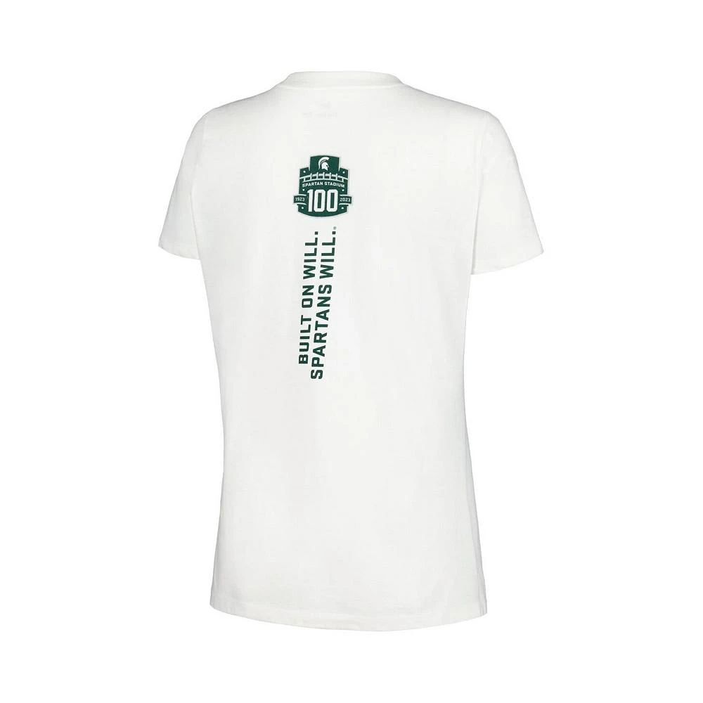 商品NIKE|Women's White Michigan State Spartans 2023 Fan T-shirt,价格¥226,第2张图片详细描述