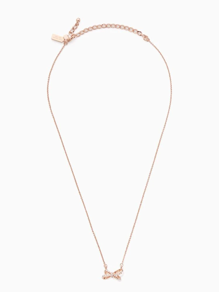 商品Kate Spade|tied up pave bow pendant,价格¥141,第3张图片详细描述