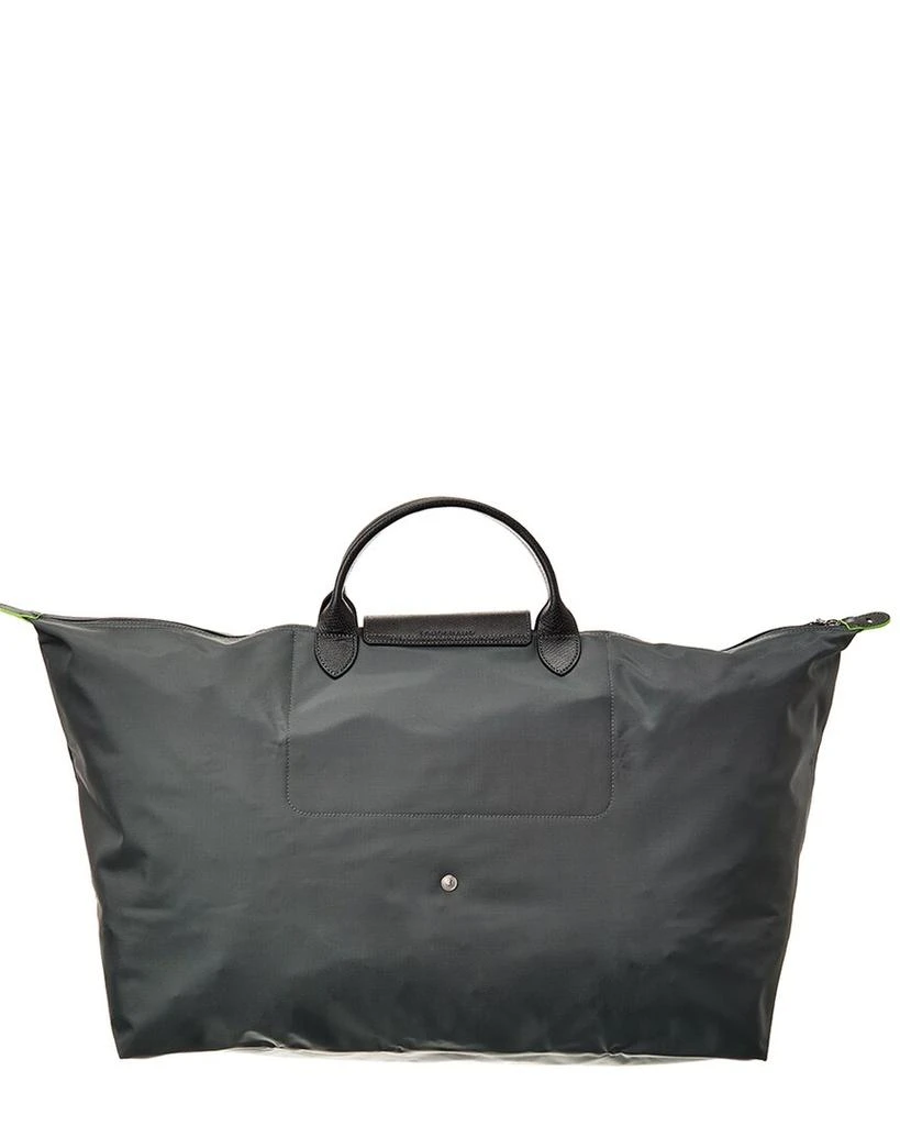 商品Longchamp|Longchamp Le Pliage Green Medium Canvas & Leather Travel Bag,价格¥1104,第2张图片详细描述