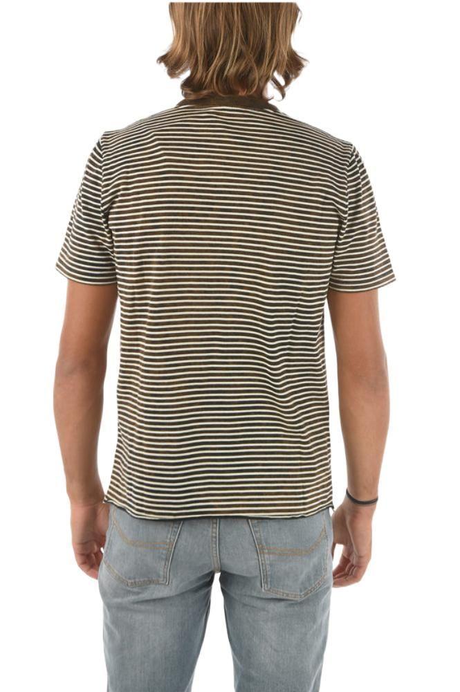 商品Yves Saint Laurent|Saint L AU Rent Men's  Brown Other Materials T Shirt,价格¥2454,第4张图片详细描述