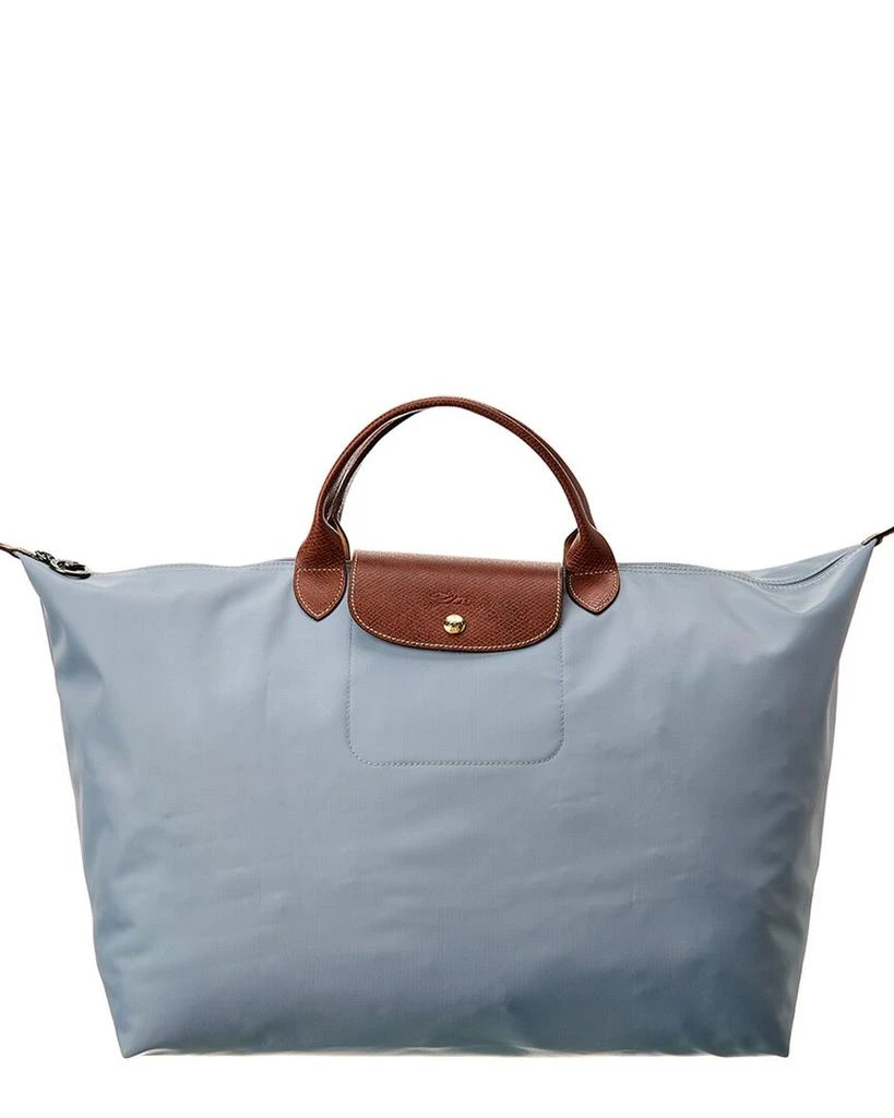 商品Longchamp|Longchamp Le Pliage Large Canvas Top Handle Tote,价格¥957,第1张图片