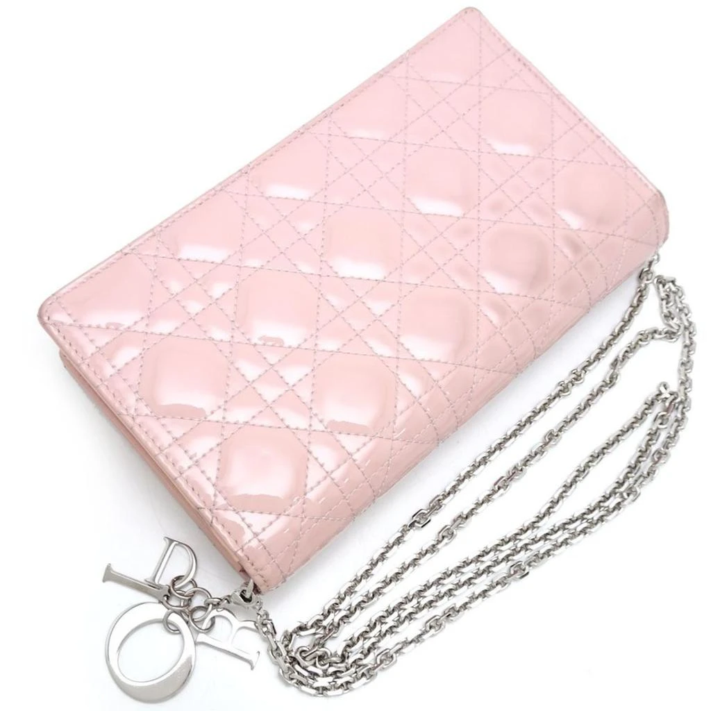 商品[二手商品] Dior|Dior Lady Dior  Patent Leather Shoulder Bag (Pre-Owned),价格¥12389,第3张图片详细描述