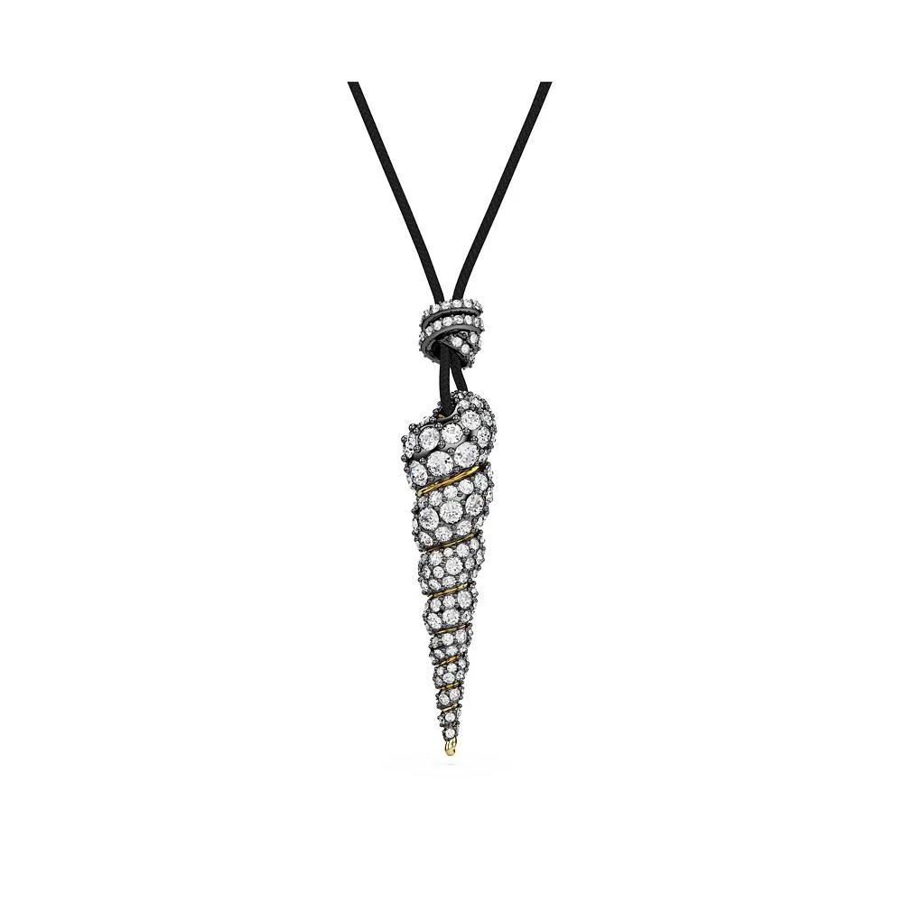商品Swarovski|Round Cut, Shell, White, Mixed Metal Finish Idyllia Pendant Necklace,价格¥1683,第3张图片详细描述