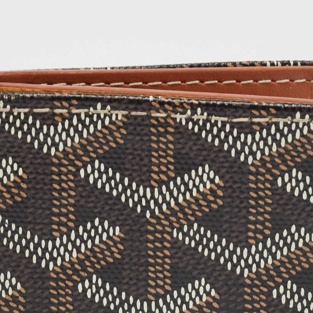 商品[二手商品] Goyard|Goyard Black Goyardine Coated Canvas Saint Pierre Card Holder,价格¥5497,第5张图片详细描述