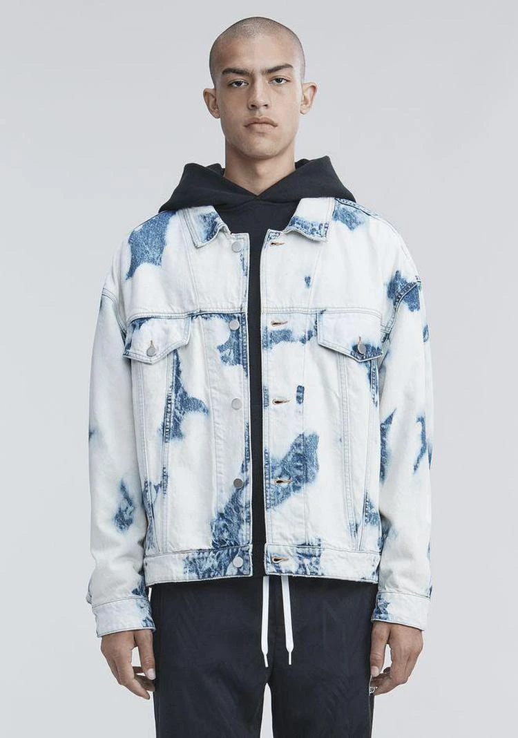 商品Alexander Wang|BLEACHED DENIM JACKET,价格¥2064,第3张图片详细描述
