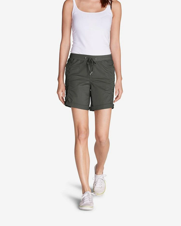 商品Eddie Bauer|女士Women's Kick Back Twill Shorts,价格¥298,第2张图片详细描述