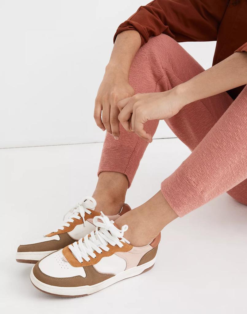 商品Madewell|Court Sneakers in Nubuck and Recycled Leather,价格¥512,第6张图片详细描述