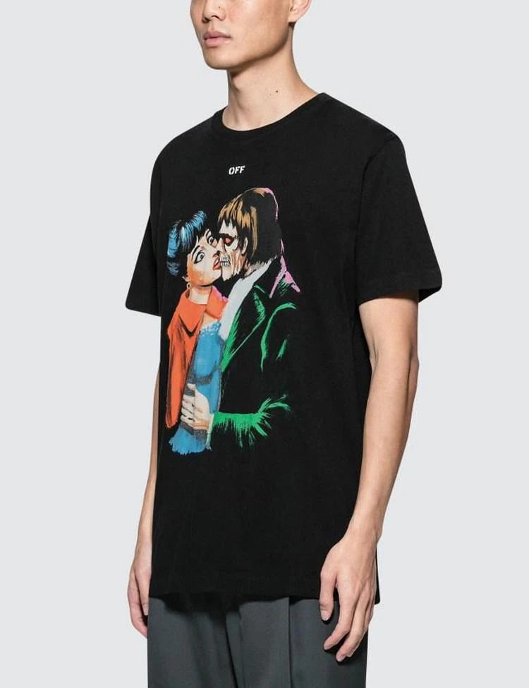 商品Off-White|Kiss S/S Slim T-Shirt,价格¥2828,第2张图片详细描述