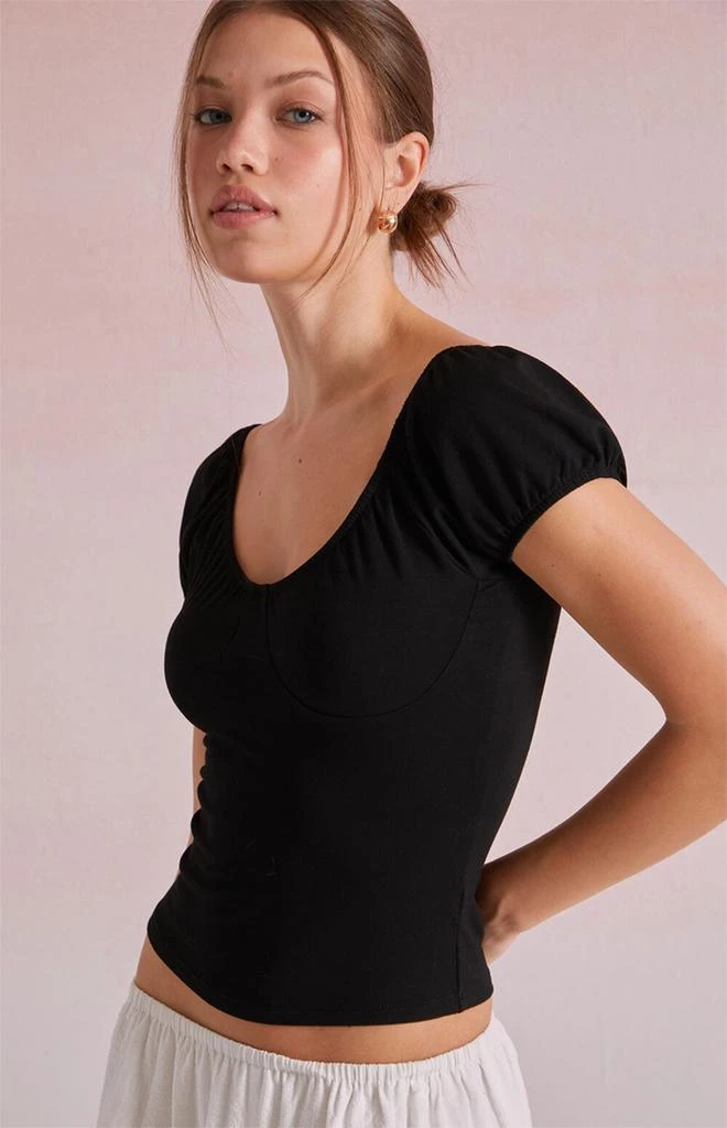 商品Beverly and Beck|Daisy Corset T-Shirt,价格¥125,第2张图片详细描述