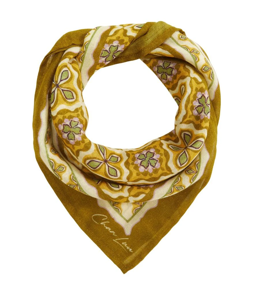 商品Chan Luu|Tile Print Bandana,价格¥179,第1张图片