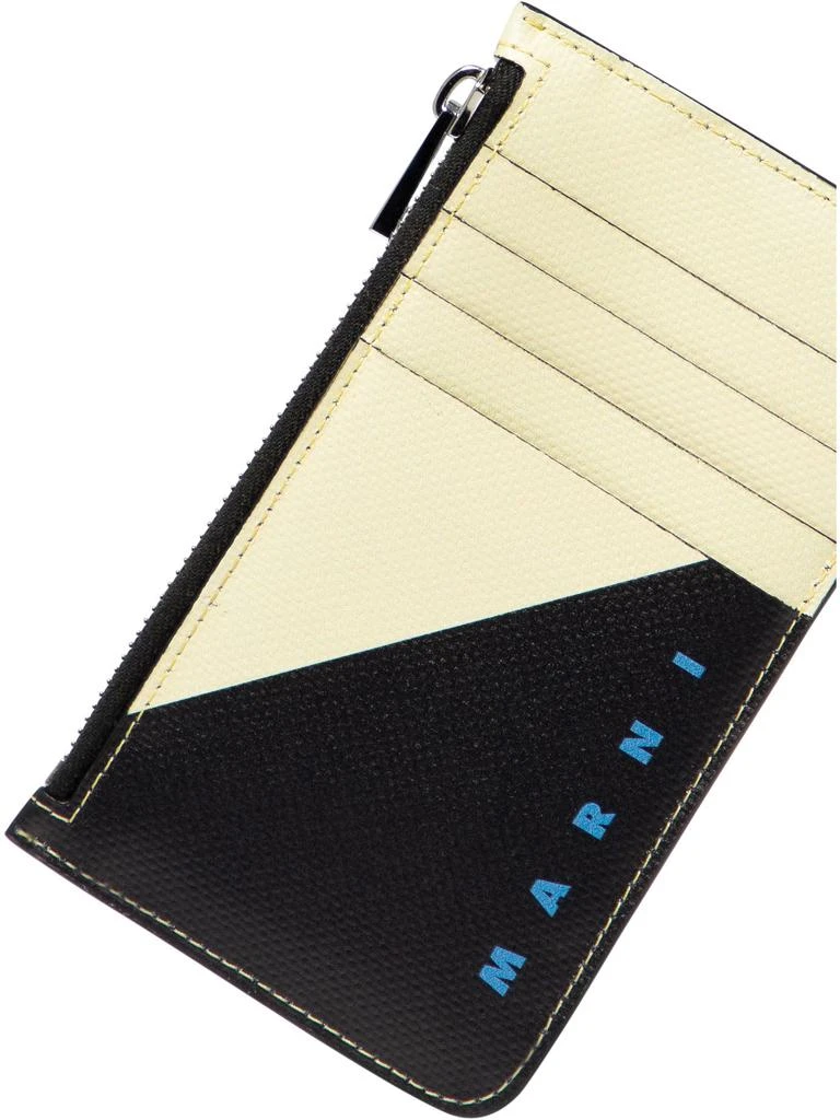 商品Marni|Bicolour Card Holder Wallets & Card Holders Black,价格¥1604,第4张图片详细描述