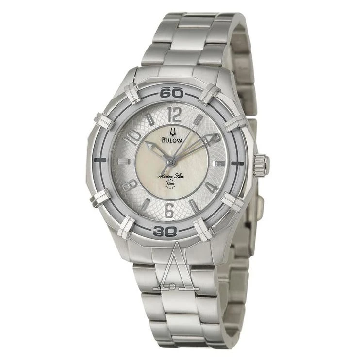 商品Bulova|Bulova 宝路华典雅珍珠母贝石英女表特卖,价格¥799,第1张图片