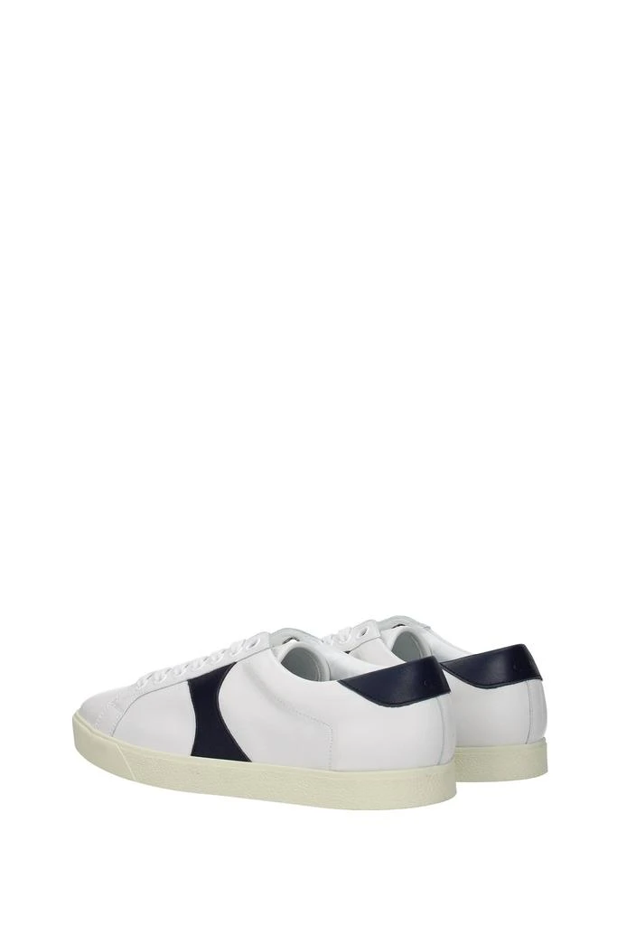 商品Celine|Sneakers triomphe Leather White Blue,价格¥1494,第4张图片详细描述