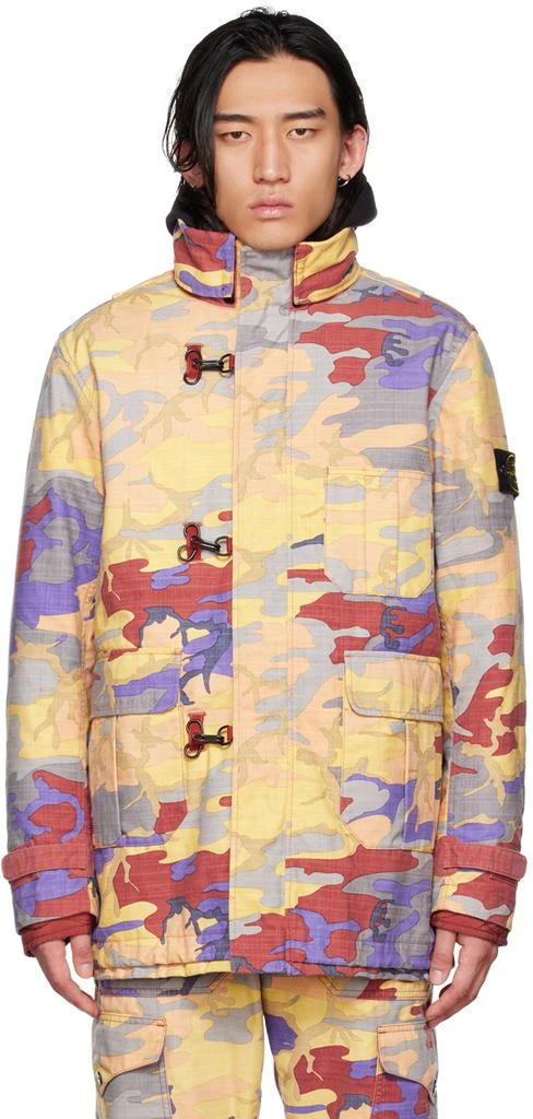 商品Stone Island|Multicolor Heritage Camo Coat,价格¥5394,第1张图片