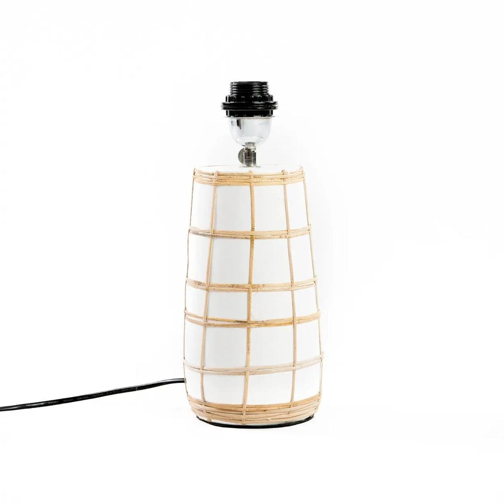 商品预计3周后发货 Bazar Bizar|La Lampe De Table Skiathos - Blanc Naturel,价格¥1187,第3张图片详细描述