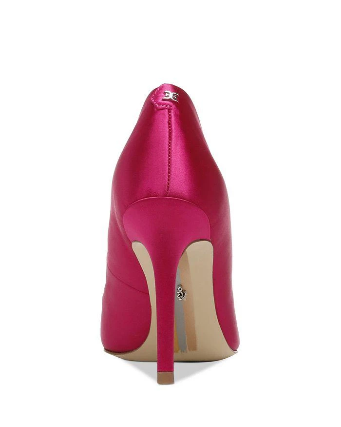 商品Sam Edelman|Women's Harriett Scalloped Satin Embellished Pumps,价格¥715,第4张图片详细描述