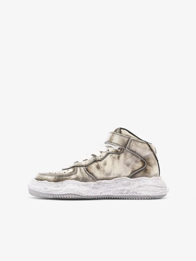 商品[二手商品] Maison MIHARA YASUHIRO|Maison Mihara Yasuhiro Wayne High Top Sneakers Cream /  / Leather,价格¥3359,第3张图片详细描述